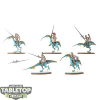 Hedonites of Slaanesh - 5x Hellstriders - bemalt