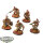 Adeptus Custodes - 5 Custodian Guard - bemalt