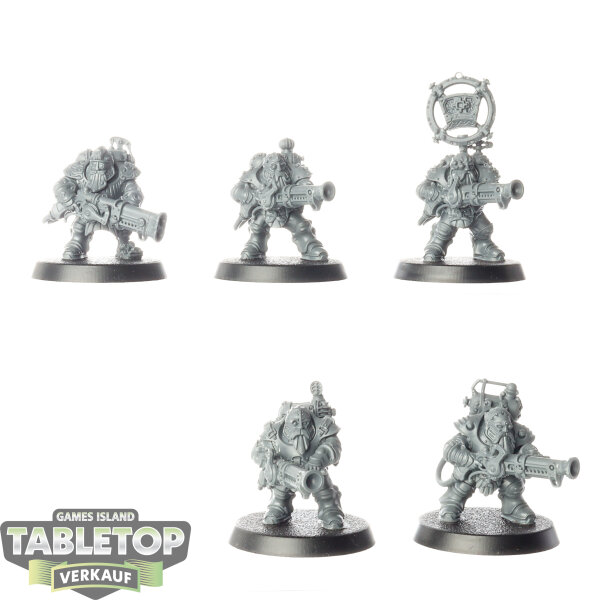 Kharadron Overlords - 5 Grundstok Thunderers - unbemalt