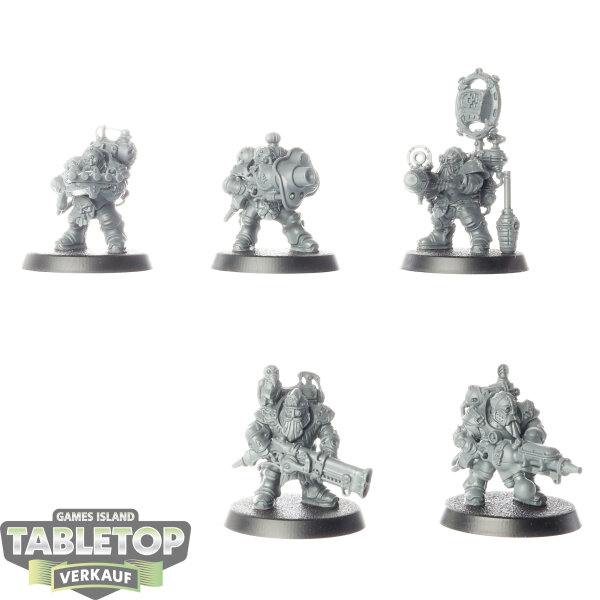 Kharadron Overlords - 5 Grundstok Thunderers - unbemalt