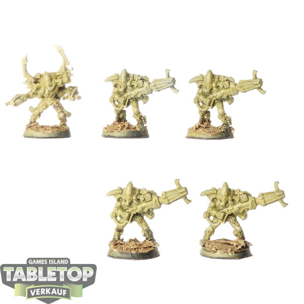 Aeldari - 5 Warp Spiders klassisch - grundiert