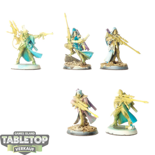 Aeldari - 5x Rangers klassisch - bemalt