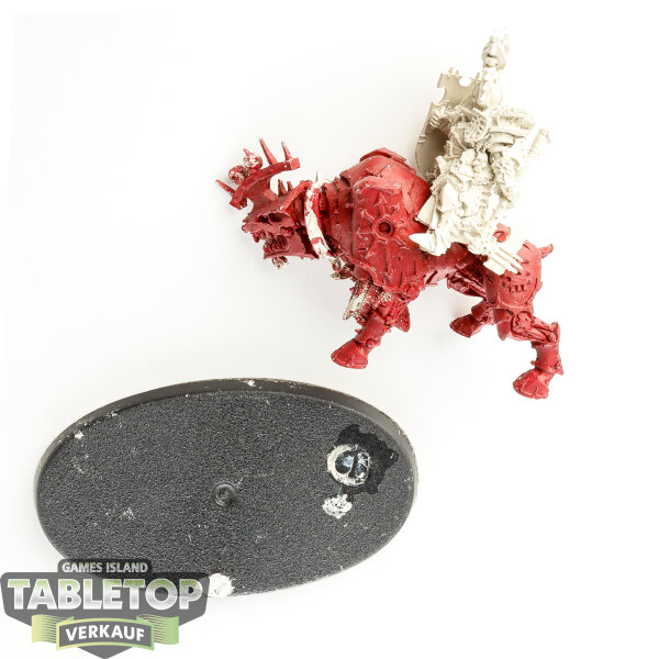 Blades of Khorne - Lord of Khorne on Juggernaut - teilweise bemalt