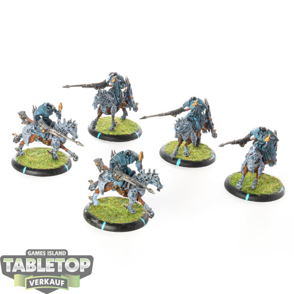 Retribution of Scyrah - 5 x Destors - bemalt