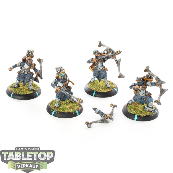 Retribution of Scyrah - 4 x Stormfall Archers - bemalt