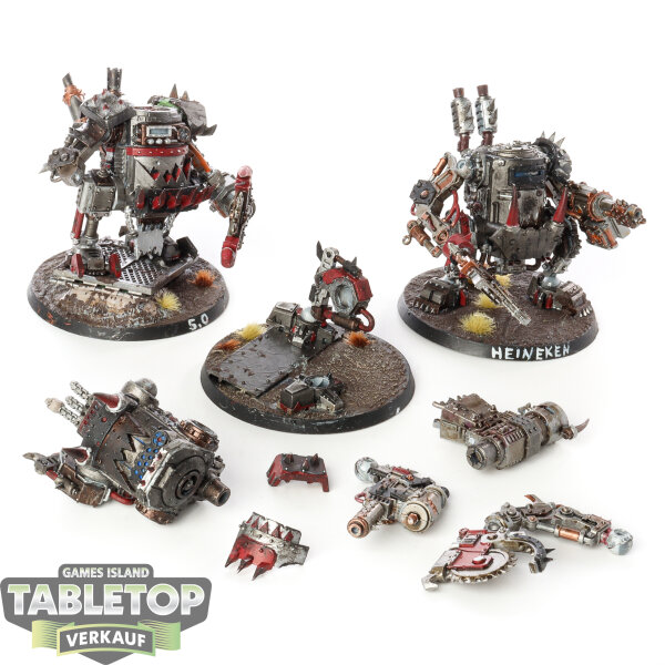 Orks - 3 x Killa Kans - teilweise gebaut