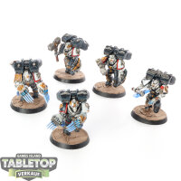 Raven Guard - 5 x Vanguard Veteran Squad - bemalt