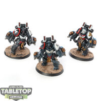 Raven Guard - 3 x Aggressor Squad - bemalt