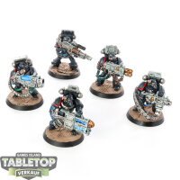 Raven Guard - 5 x Devastator Squad - bemalt