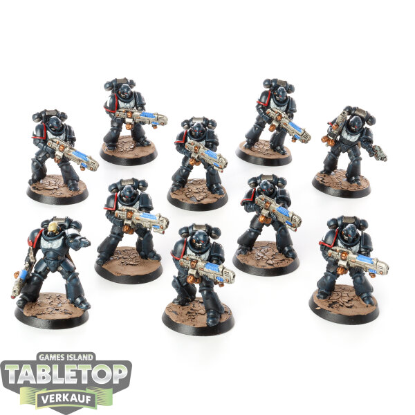 Raven Guard - 10 x Hellblaster Squad - bemalt