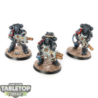 Raven Guard - 3 x Primaris Eradicators - bemalt