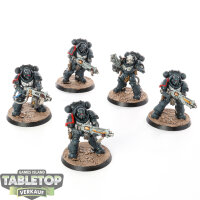 Raven Guard - 5 x Heavy Intercessor Squad - bemalt
