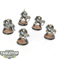 Raven Guard - 5 x Scouts klassisch - bemalt