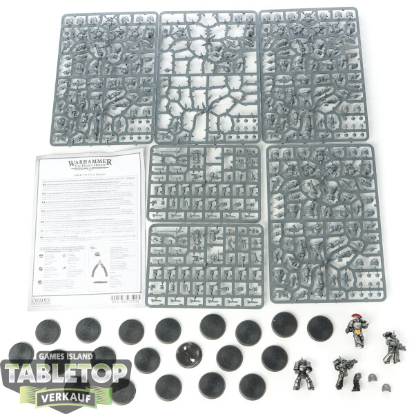 Horus Heresy - 20x MKIII Tactical Squad - teilweise gebaut