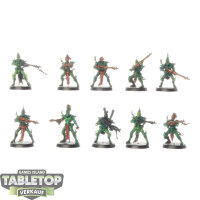 Drukhari - 10 Kabalite Warriors - teilweise bemalt