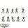 Drukhari - 10 Kabalite Warriors - teilweise bemalt
