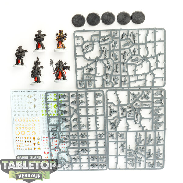 Thousand Sons - 10 Rubric Marines - teilweise gebaut