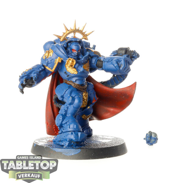 Space Marines - Captain in Gravis Armour - teilweise bemalt