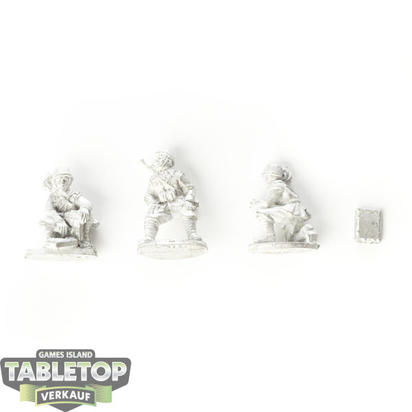 Bolt Action - Italian Bersaglieri medium mortar team - unbemalt