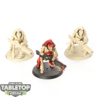 Tyraniden - 3x Hive Guard - teilweise bemalt