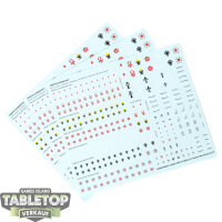 Adepta Sororitas - 3x Transfer Sheets - Sonstiges