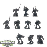Black Templars - 10x Tactical Marines - grundiert