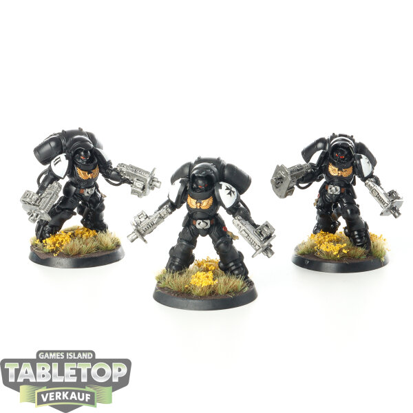 Black Templars - 3x Inceptor Squad - bemalt