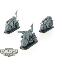 Dark Angels - 3x Ravenwing Biker - unbemalt