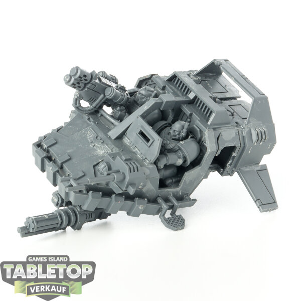 Space Marines - Landspeeder - teilweise bemalt