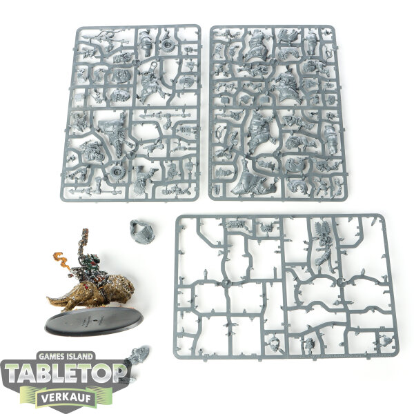 Tomb Kings of Khemri - 3x Squighog Boyz - teilweise gebaut