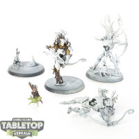 Sylvaneth - 3 Kurnoth Hunters - teilweise bemalt