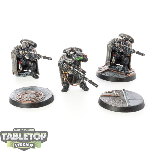 Raven Guard - 3 Eliminators - bemalt