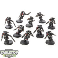 Raven Guard - 10 Assault Intercessor Squad - bemalt