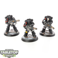 Raven Guard - 3 Primaris Eradicators - bemalt