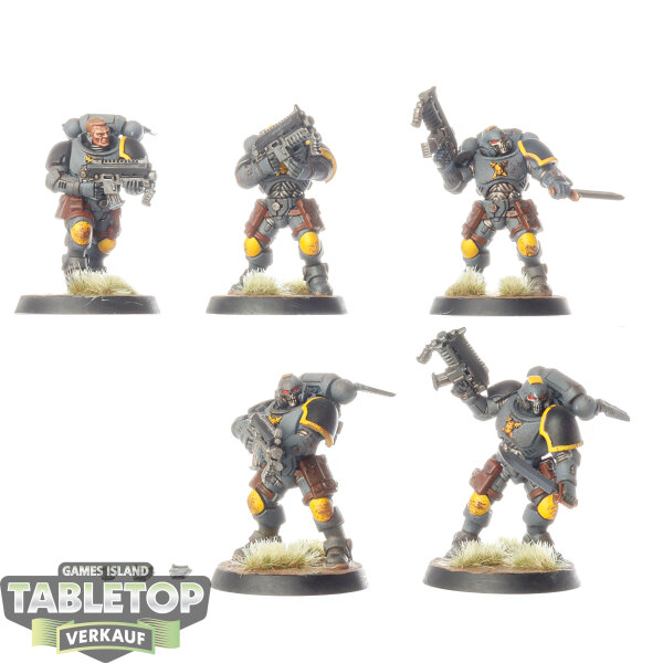 Space Marines - 5 x Reiver Squad - bemalt