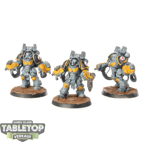 Space Marines - 3 x Aggressor Squad - teilweise bemalt
