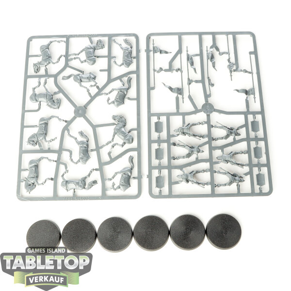 HdR Figuren - Gut - 6x Knights of Minas Tirith - im Gussrahmen