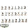 HdR Figuren - Gut - 24x Warriors of Minas Tirith - teilweise bemalt