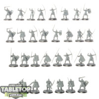 HdR Figuren - Gut - 30x Warriors of Minas Tirith - unbemalt