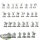 HdR Figuren - Gut - 30x Warriors of Minas Tirith - unbemalt