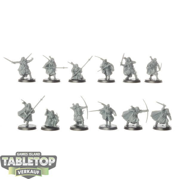 HdR Figuren - Gut - 16x Rangers of Middle-earth - unbemalt