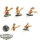 Fyreslayers - 5x Auric Hearthguard - teilweise bemalt