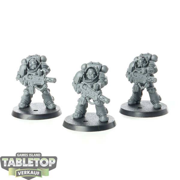 Space Marines - 3x Primaris Eradicators - unbemalt