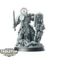 Space Marines - Captain with Relic Shield - unbemalt