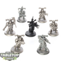 Chaos Space Marines - 7 Legionaries - teilweise bemalt
