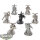 Chaos Space Marines - 7 Legionaries - teilweise bemalt