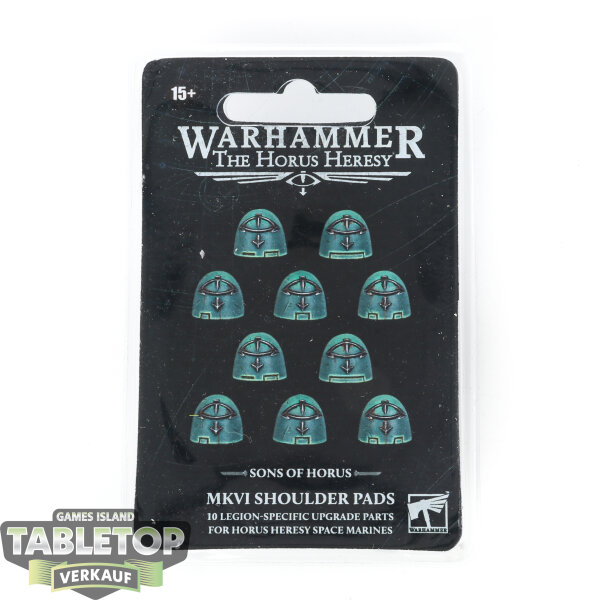 Horus Heresy - Sons of Horus MKVI Shoulder Pads - Originalverpackt / Neu