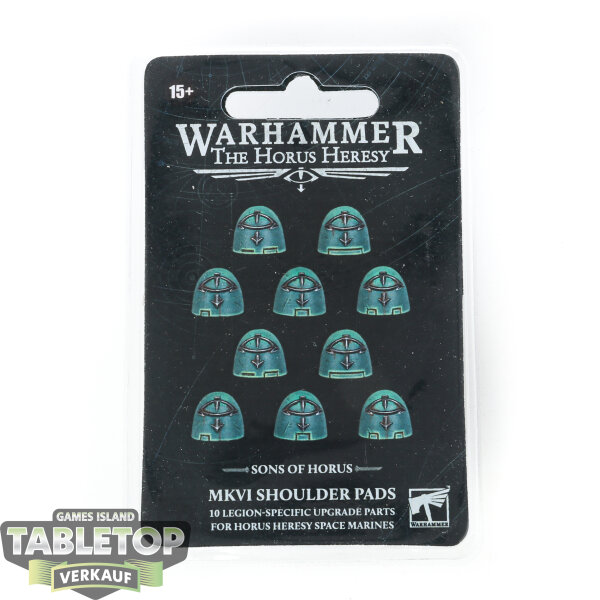 Horus Heresy - Sons of Horus MKVI Shoulder Pads - Originalverpackt / Neu