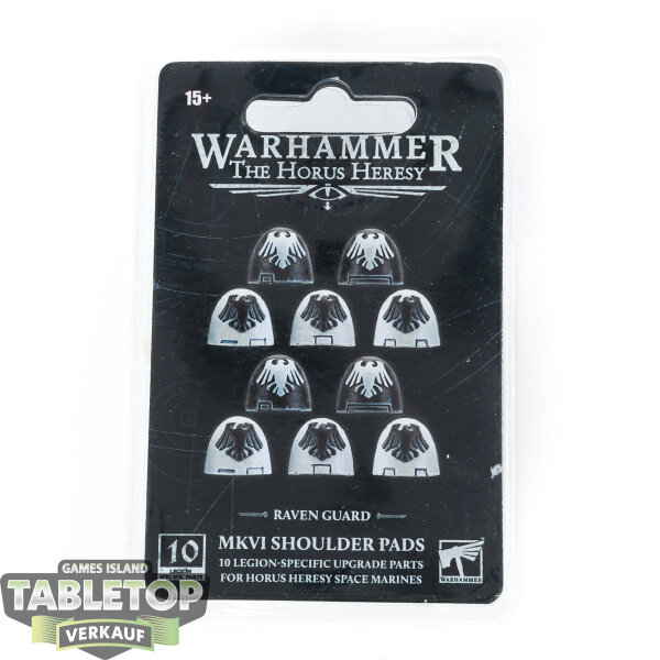 Horus Heresy - Raven Guard MKVI Shoulder Pads - Originalverpackt / Neu