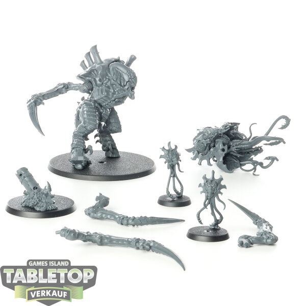 Tyraniden - 4x Horrors of the Hive - unbemalt